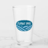 スティームボート春コロラドアウトドア タンブラーグラス (正面)