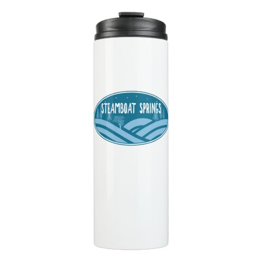 スティームボート春コロラドアウトドア タンブラー (正面)