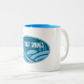 スティームボート春コロラドアウトドア ツートーンマグカップ (正面右)