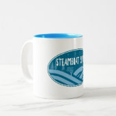 スティームボート春コロラドアウトドア ツートーンマグカップ (正面左)