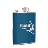 スティームボート春コロラドスキーヤー フラスク (右)