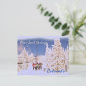 スティームボート春コロラド葉書 ポストカード (スタンド正面)