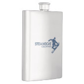 スティームボート春ズコロラドスノーボーダー フラスク (右)