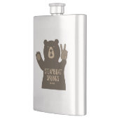 スティームボート春ズコロラドピースベア フラスク (左)