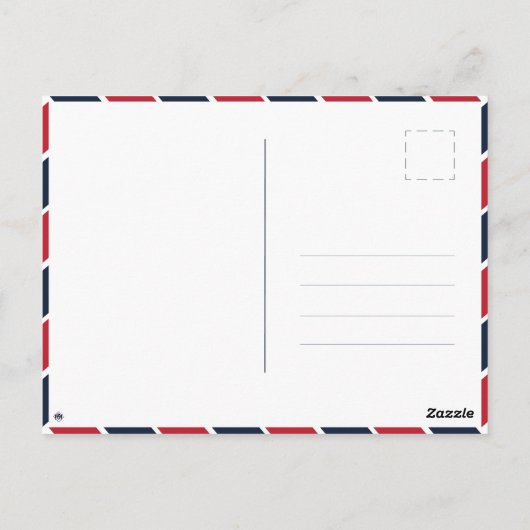 スティームボート春ズコロラド州旗マウンテンスキー ポストカード (裏面)