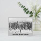 スティームボート春 – コロラド ポストカード (スタンド正面)