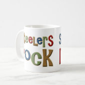 スティーラーズの石 コーヒーマグカップ (正面左)