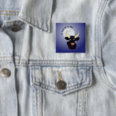 スティールTierkreiszeichenボタン 缶バッジ (インサイチュ)