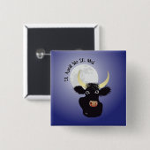 スティールTierkreiszeichenボタン 缶バッジ (正面&裏面)