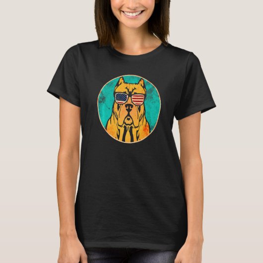 スティーンコルソUSAドッグケーンコルソ3 Tシャツ (正面)