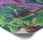 スティーンブルチベイワイルドボデン | Ernst Ludwig Kirchner ポスター (角)