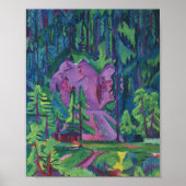 スティーンブルチベイワイルドボデン | Ernst Ludwig Kirchner ポスター (正面)