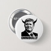 スティーヴン・ハーパー- Omnibullyカナダの総理大臣 缶バッジ (正面&裏面)