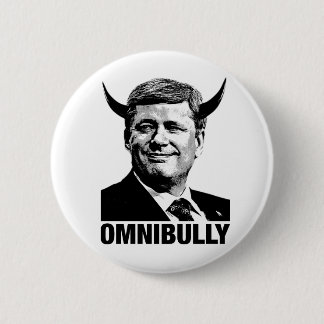 スティーヴン・ハーパー- Omnibullyカナダの総理大臣 缶バッジ