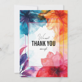 スティー素晴らしルブルーアネモネDreamscapeの結婚夢 サンキューカード