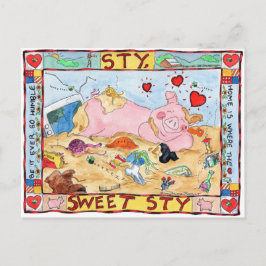 スティ、甘いスティ ポストカード