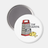 ステイおもしろいグラスチーズパン マグネット (正面/裏面)