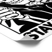 ステイやる気を起こさせるスケル前向きムグリームリーパーハ ポスター (角)