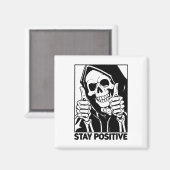 ステイやる気を起こさせるスケル前向きムグリームリーパーハ マグネット (正面/裏面)