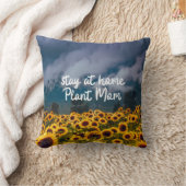 ステイアおもしろいットホームプラントマムひまわり畑 クッション (ブランケット)