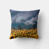 ステイアおもしろいットホームプラントマムひまわり畑 クッション (裏面)