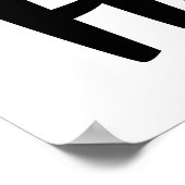 ステイアットホームハート ポスター (角)