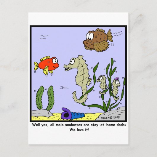 ステイアットホームパパ ポストカード (正面)