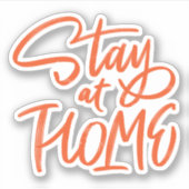 ステイアットホーム シール (正面)