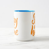 ステイアットホーム ツートーンマグカップ (中央)