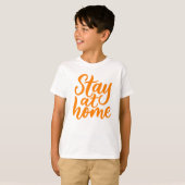ステイアットホーム Tシャツ (正面フル)