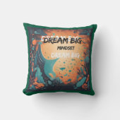 ステイインスパイア-やる気を起こさせるデザインと隆起 クッション (正面)