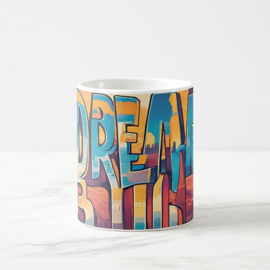 ステイインスパイア-やる気を起こさせるデザインと隆起 コーヒーマグカップ (中央)