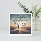 ステイインスパイア-やる気を起こさせるデザインと隆起 招待状 (スタンド正面)