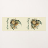 ステイイン魔法ウィンタームーンデザイン ヨガマット (裏面(横))