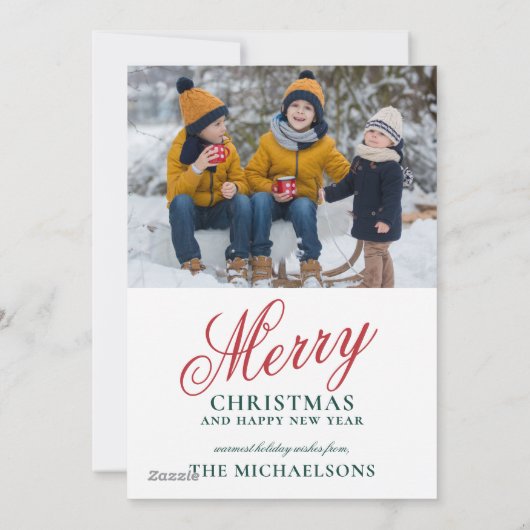 ステイウォームホリデーフラワーズ シーズンカード (裏面)