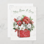 ステイウォーム&コージー シーズンポストカード (正面/裏面)