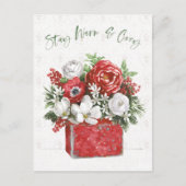 ステイウォーム&コージー シーズンポストカード (正面)