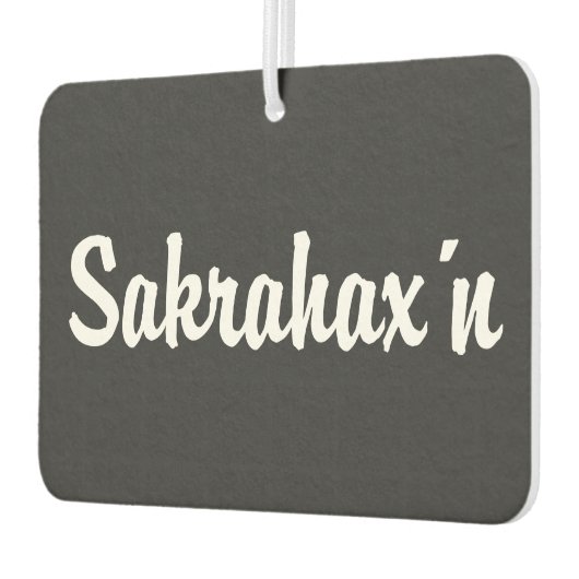 ステイエルマークオステライヒスカラハックスンスプルヒ カーエアーフレッシュナー (左)