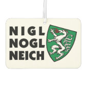 ステイエルマークオステライヒノグルニッヒヴィンテージワッペン カーエアーフレッシュナー (裏面)