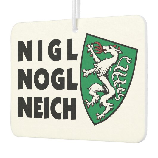 ステイエルマークオステライヒノグルニッヒヴィンテージワッペン カーエアーフレッシュナー (左)