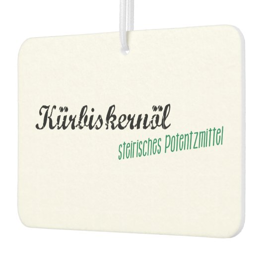 ステイエルマークオステライヒポテンツミッテルキュルビスケルノル カーエアーフレッシュナー (左)