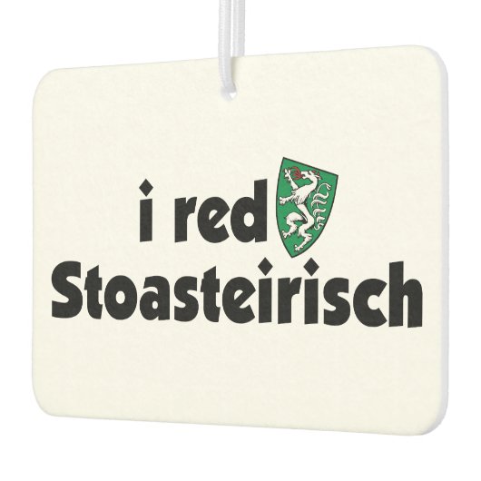 ステイエルマークオステライヒ・ストアステイリシュ カーエアーフレッシュナー (左)