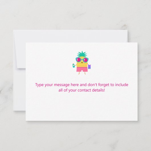 ステイカッコいいおもしろいサマー不動産仲介業者マーケティング (裏面)