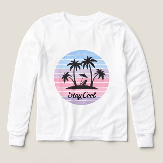 ステイクールサマーTシャツデザイン (デザイン正面)