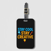 ステイクールステイクリエイティブ ラゲッジタグ (正面縦)