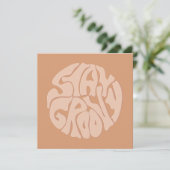 ステイグルービーレトロベージュフラットカード (スタンド正面)