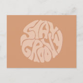 ステイグルービーレトロベージュ ポストカード (正面)