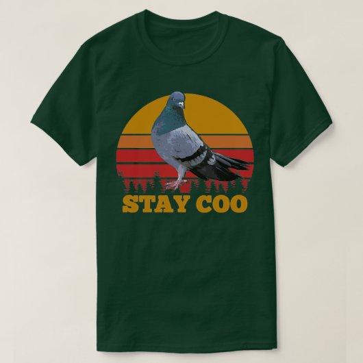 ステイコオヴィンテージピジョン72 Tシャツ (デザイン正面)