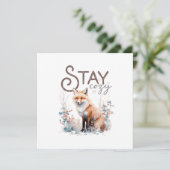 ステイコージーウッドランドキツネ シーズンカード (スタンド正面)