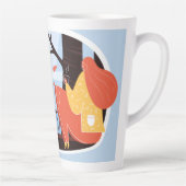 ステイコージーハイゲオータム秋フォークアートデコールADD NAME カフェラテマグ (右)